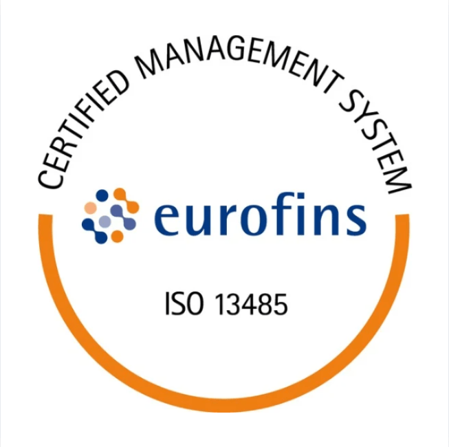 Eurofins CMS ISO 13485 Copyright Eurofins for Hypertech Laser Systems HLS GmbH for Doctare Laser 2025