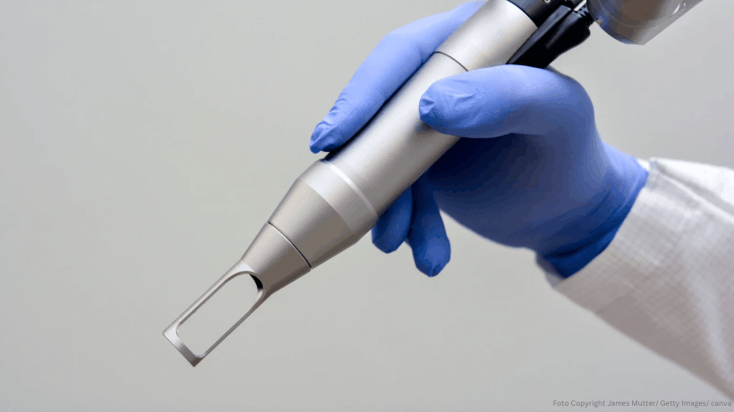 Laser Handstück BiAxis PICO Foto Copyright James Mutter Getty Images canva for Doctare LAser 2026
